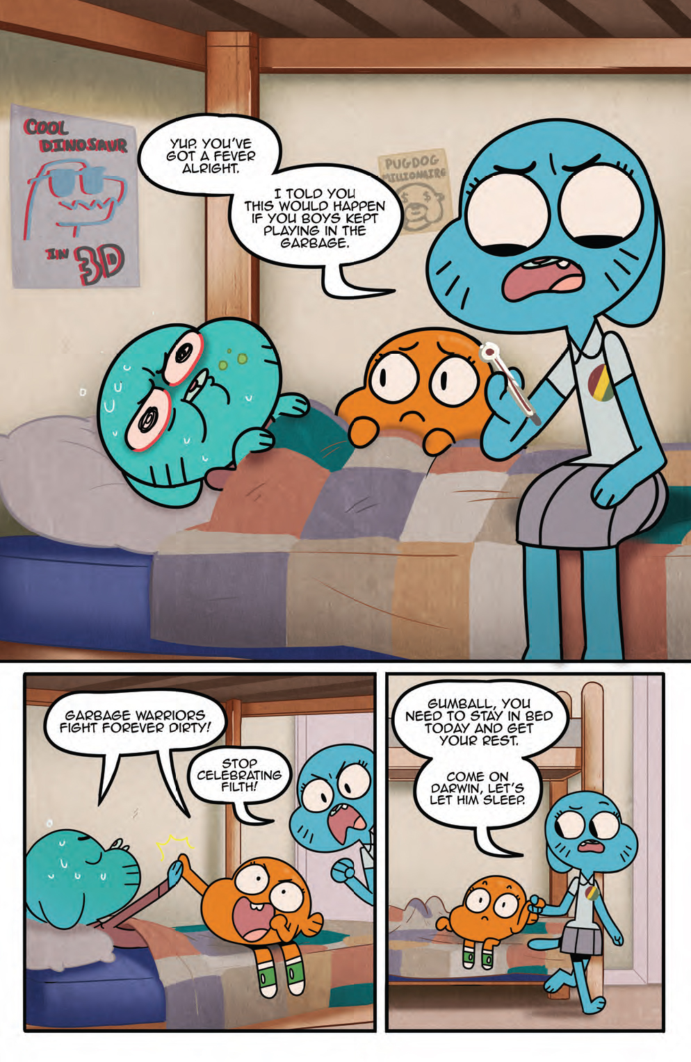 EXCLUSIVE Preview The Amazing World Of GUMBALL Th Dimension Comics Creators Culture