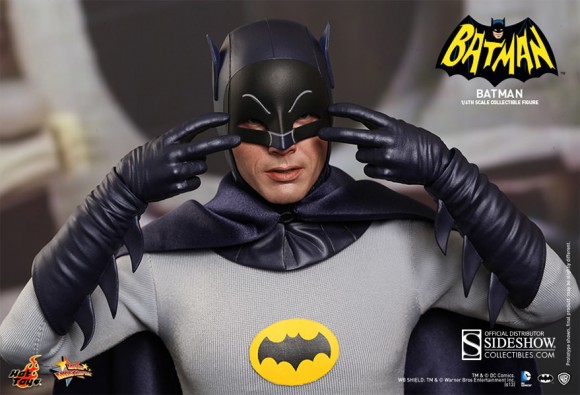 That's NOT Adam West. That's an action figure coming out next year from Hot Toys!