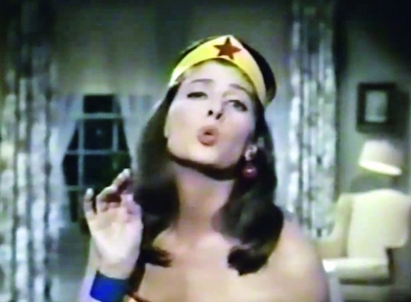 From the Silver Age edition: A Wonder Woman screen test from the '60s. Never came to fruition. Thanks, Taschen/DC.