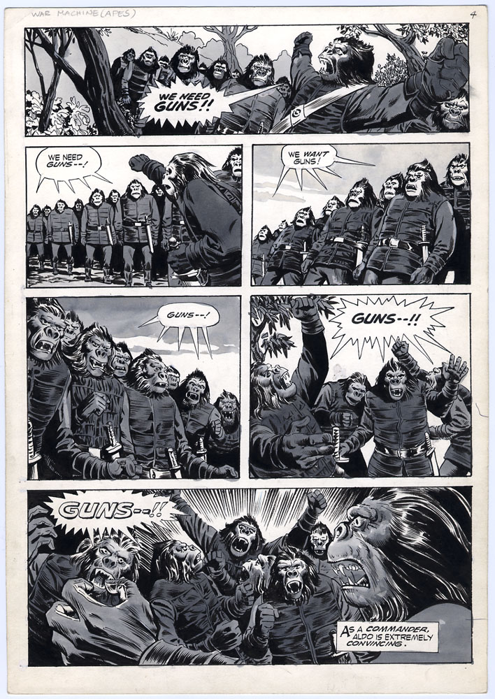 APES WEEK: Unpublished on the Planet of the Apes – Marvel Comics | 13th Dimension, Comics, Creators, Culture
