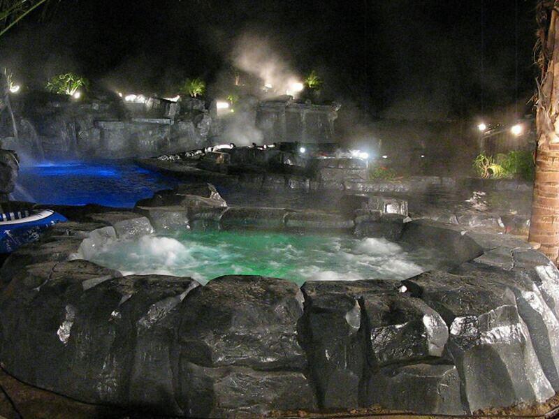 Holy hot tub! That's Burt Ward's pool!