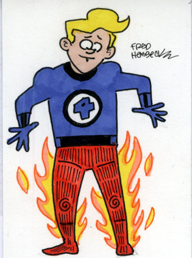 Johnny Storm -- Flame on!