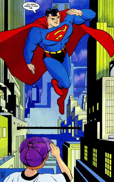 Sale art from "Superman For All Seasons"