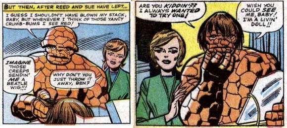 Fantastic Four #34 (1965), script by Stan Lee, art by Jack Kirby and Chic Stone