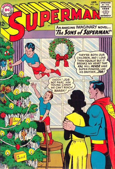 Superman #166 by Curt Swan & George Klein (c/a) 1964