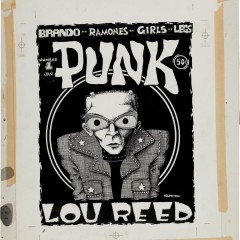 Holmstrom’s Original Punk Art Goes For $19,000