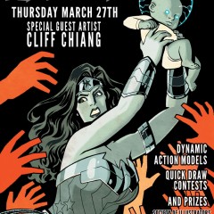 COOL EVENT ALERT! Dare2Draw Brings You Cliff Chiang in NYC!