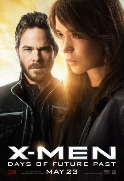 Hugh Jackman and Ellen Page in X-Men: Days of Future Past