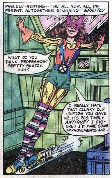 from Uncanny X-Men #149 (1981), script by Chris Claremont, art by Dave Cockrum and Joe Rubinstein