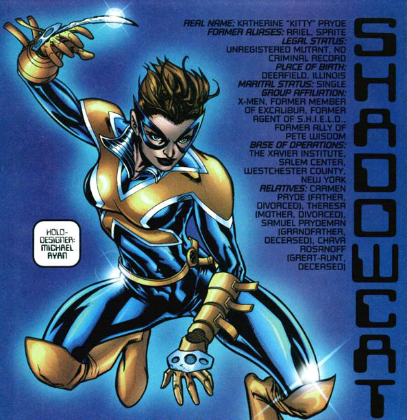from X-Men: Declassified one-shot (2000), script by Karl Bollers, art by Michael Ryan