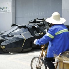 It’s the Batmobile! In China!