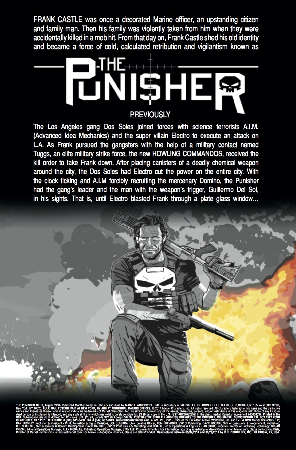 Punisher #6 Preview - The Comic Book Dispatch