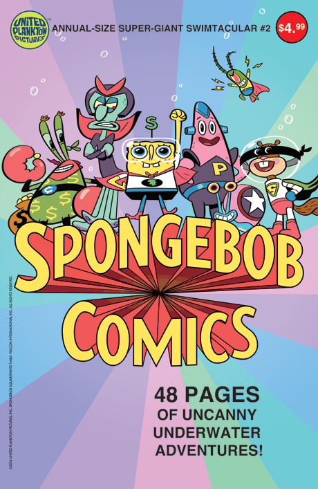 Cover of Bongo Comics' SpongeBob Comics Annual 2