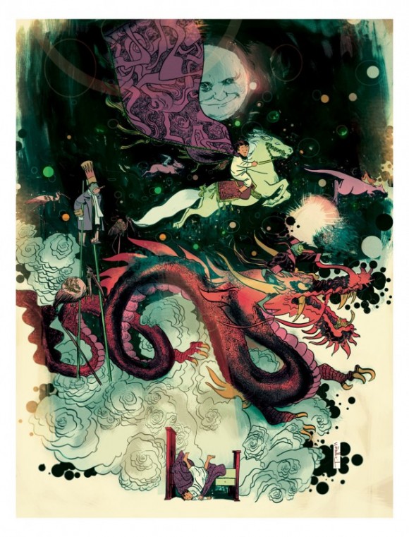 Little Nemo illustration by Toby Cypress.