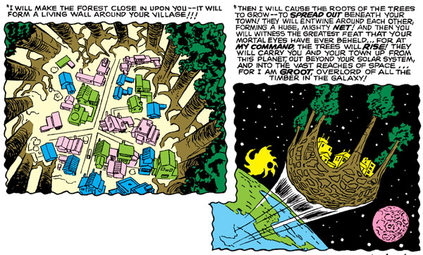 panels from Tales to Astonish #13, script by Larry Lieber (?), art by Jack Kirby and Dick Ayers