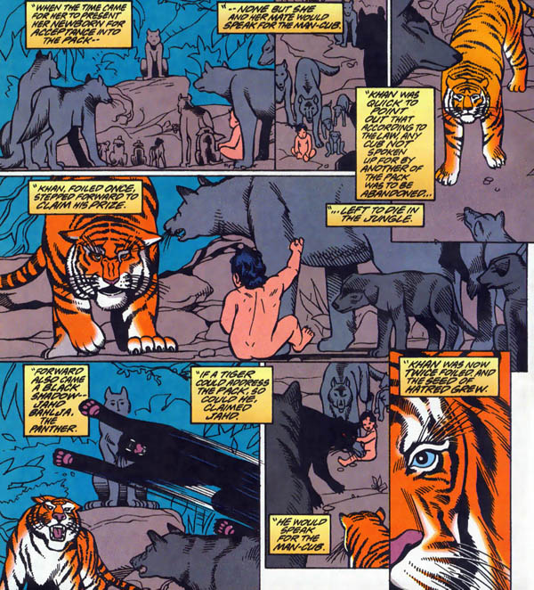 Panels from Superman Annual #6 (1994), script by Darren Vincenzo, art by Frank Fosco and Stan WochCover of Superman Annual #6 (1994), art by Mike Mignola
