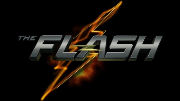 The Flash (2014) title card w/Lightning Bolt background