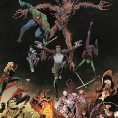 Brian Bendis & Arthur Adams on GUARDIANS TEAM-UP #1!