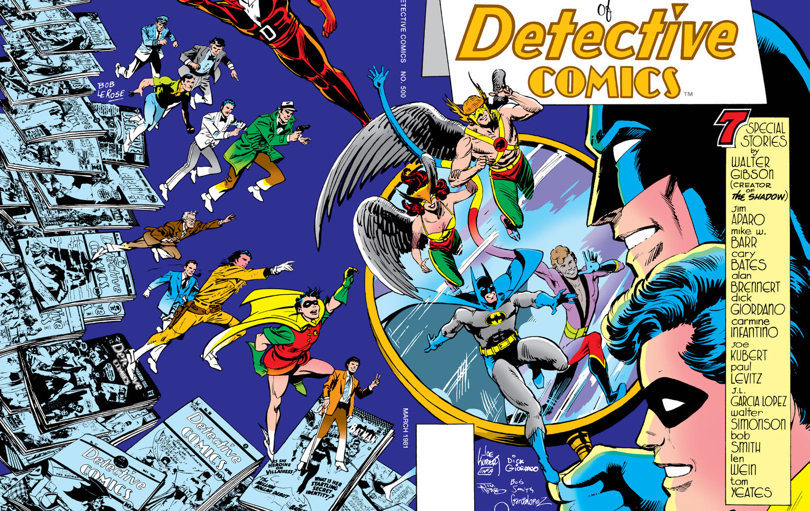 PAUL LEVITZ: We Went 'All Out' For DETECTIVE COMICS #500 | 13th Dimension,  Comics, Creators, Culture
