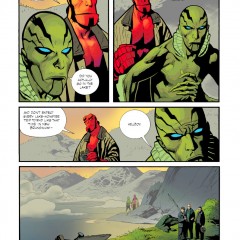 EXCLUSIVE FIRST LOOK! Kevin Nowlan’s ABE SAPIEN #23!