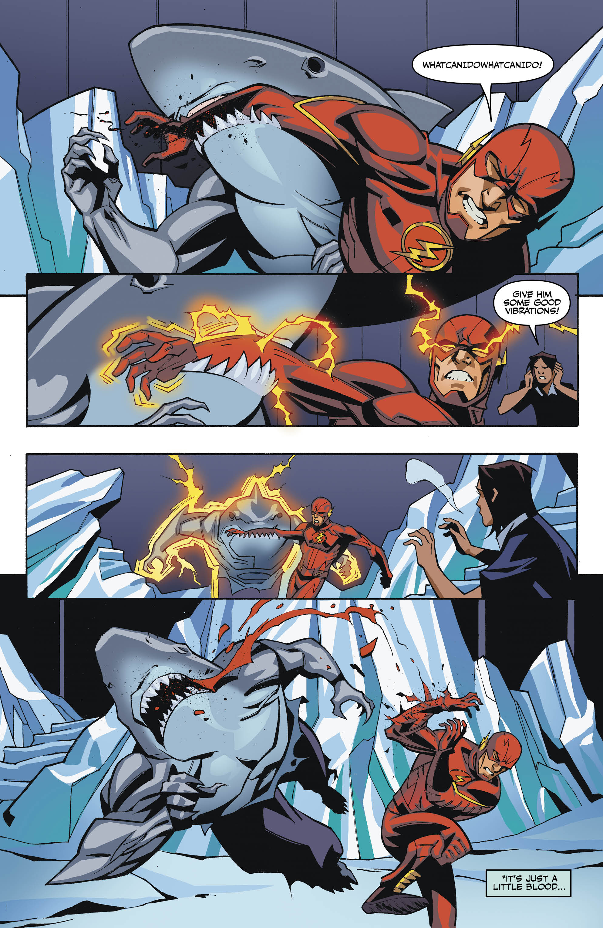 Exclusive Preview — The Flash Season Zero 7 13th Dimension Comics Creators Culture