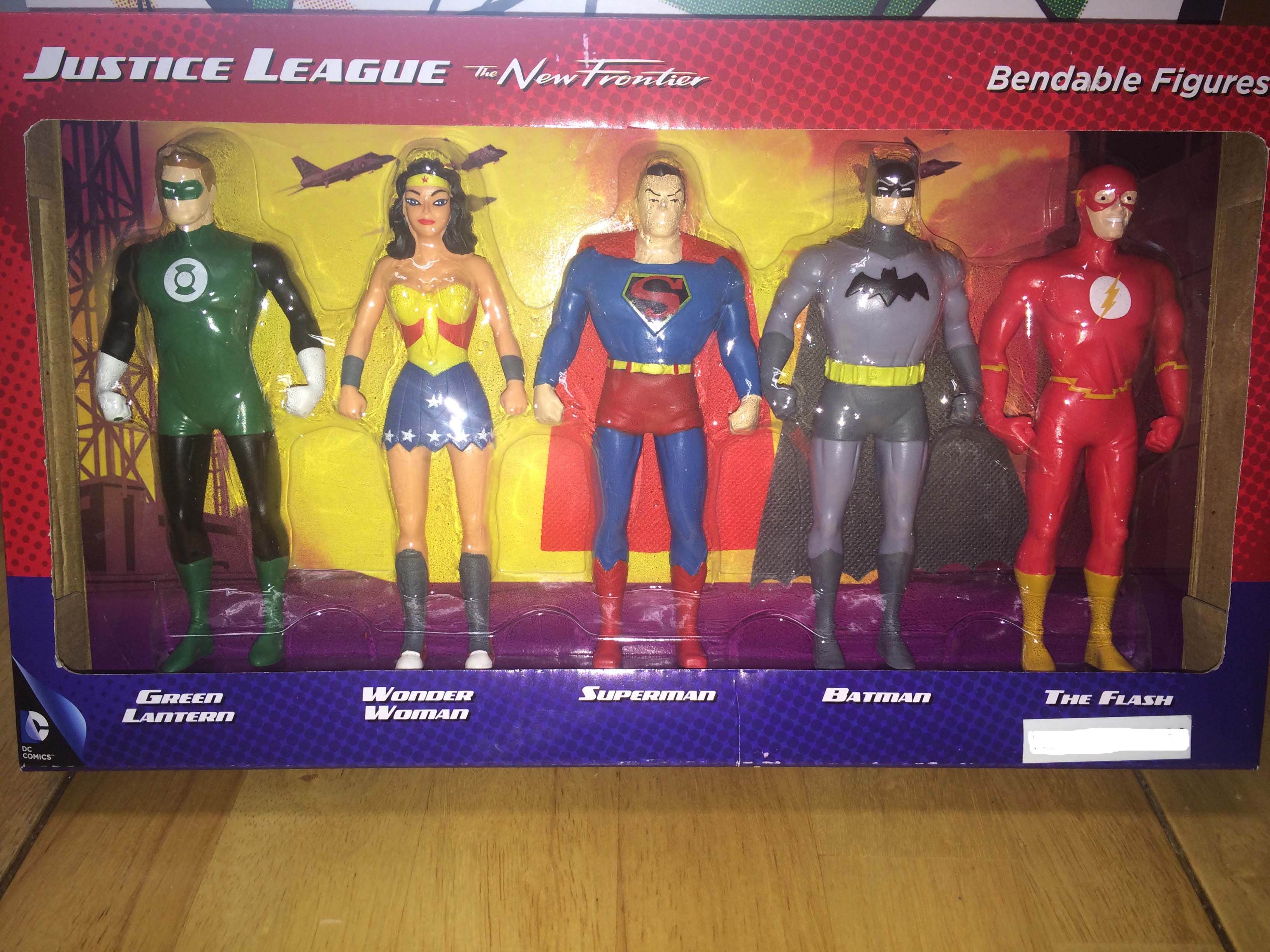 Flash Justice League The New Frontier Bendable Action Figure NJ Croce