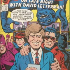 COMICS 101: DAVID LETTERMAN Meets the AVENGERS
