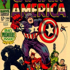 13 COVERS: KIRBY’s Silver Age CAPTAIN AMERICA
