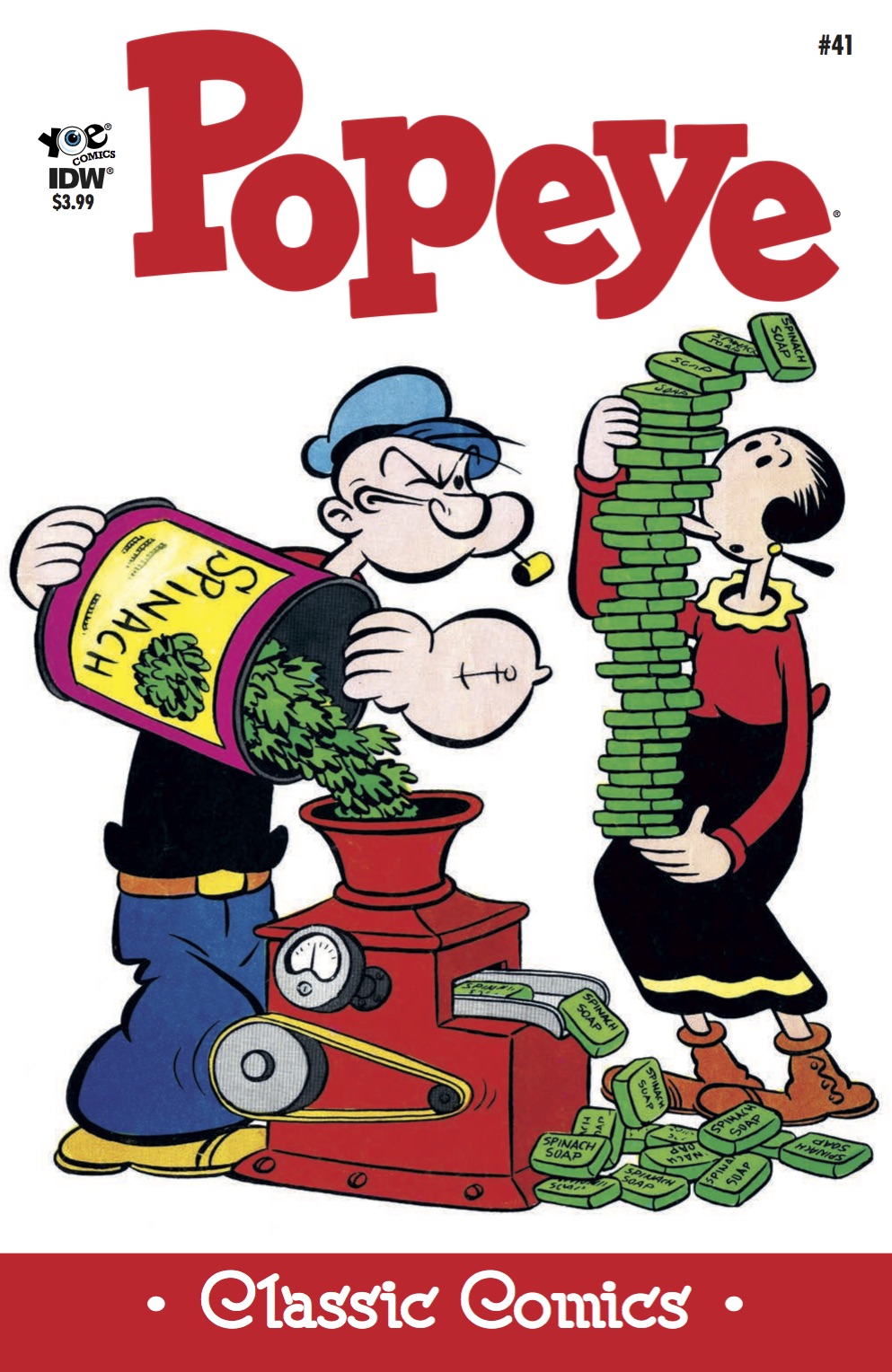 EXCLUSIVE Preview: POPEYE CLASSIC COMICS #41 | 13th Dimension, Comics ...