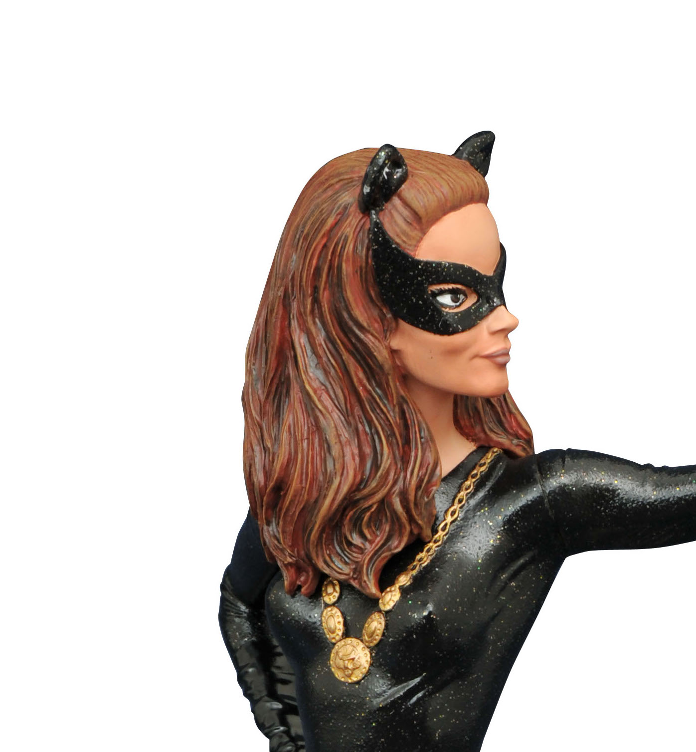 catwoman batpod statue