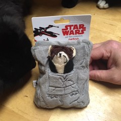 Greatest STAR WARS Toy Ever: HAN SOLO IN CARBONITE Catnip!