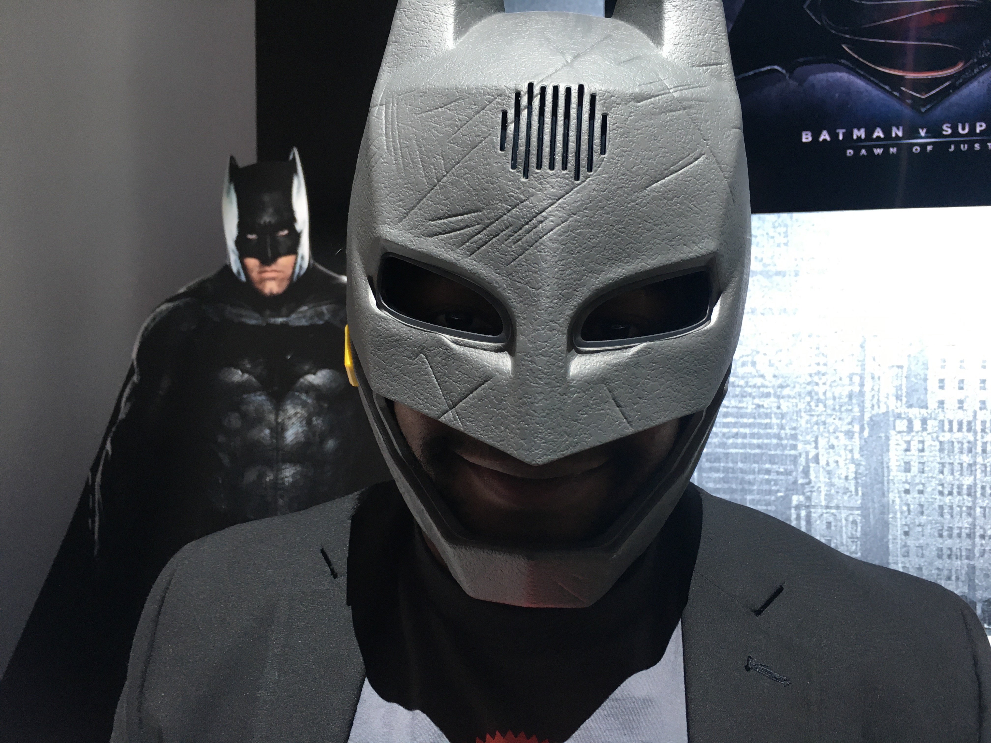 Batman voice-changing mask. I so want this. The outlines of the eyes light up too.
