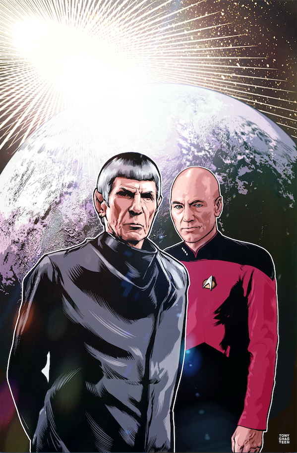 EXCLUSIVE: Spock, Picard and STAR TREK #57 | 13th Dimension, Comics ...