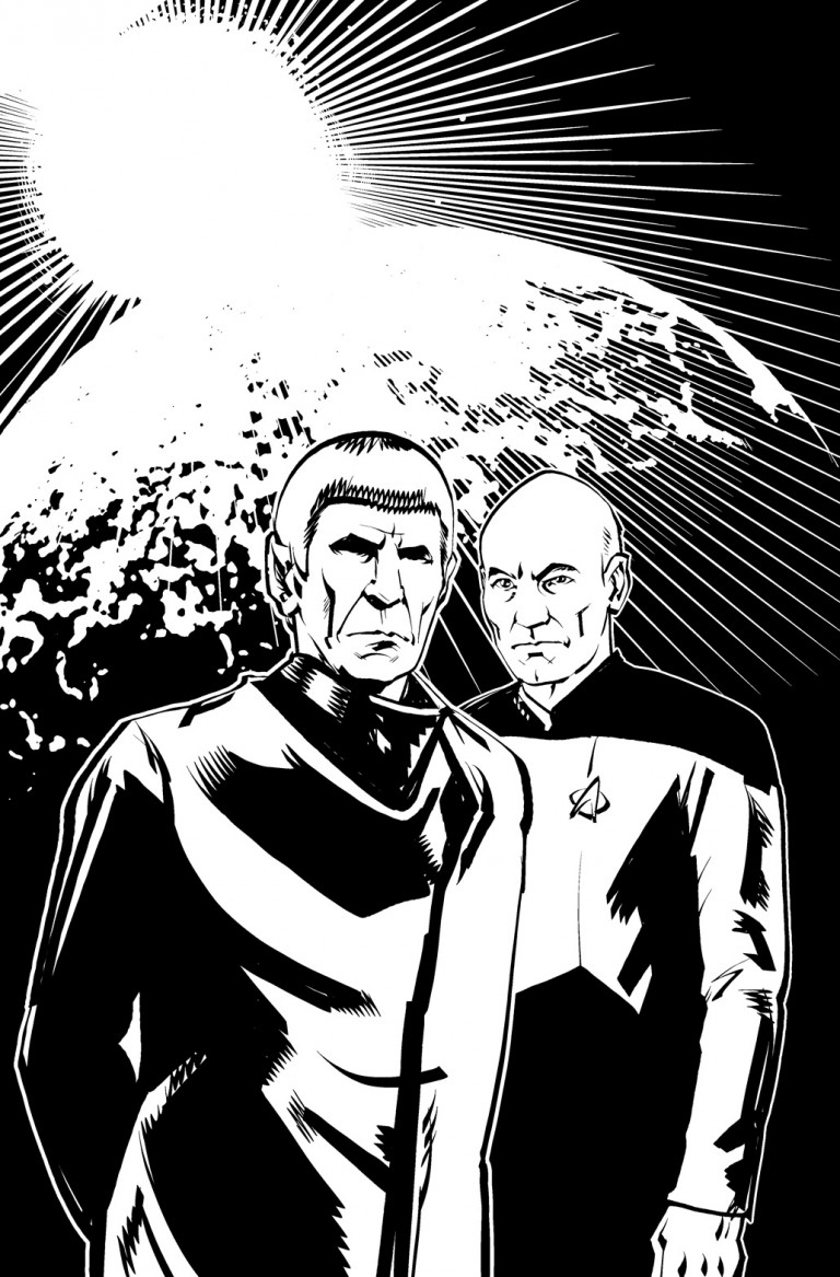 EXCLUSIVE: Spock, Picard and STAR TREK #57 | 13th Dimension, Comics ...