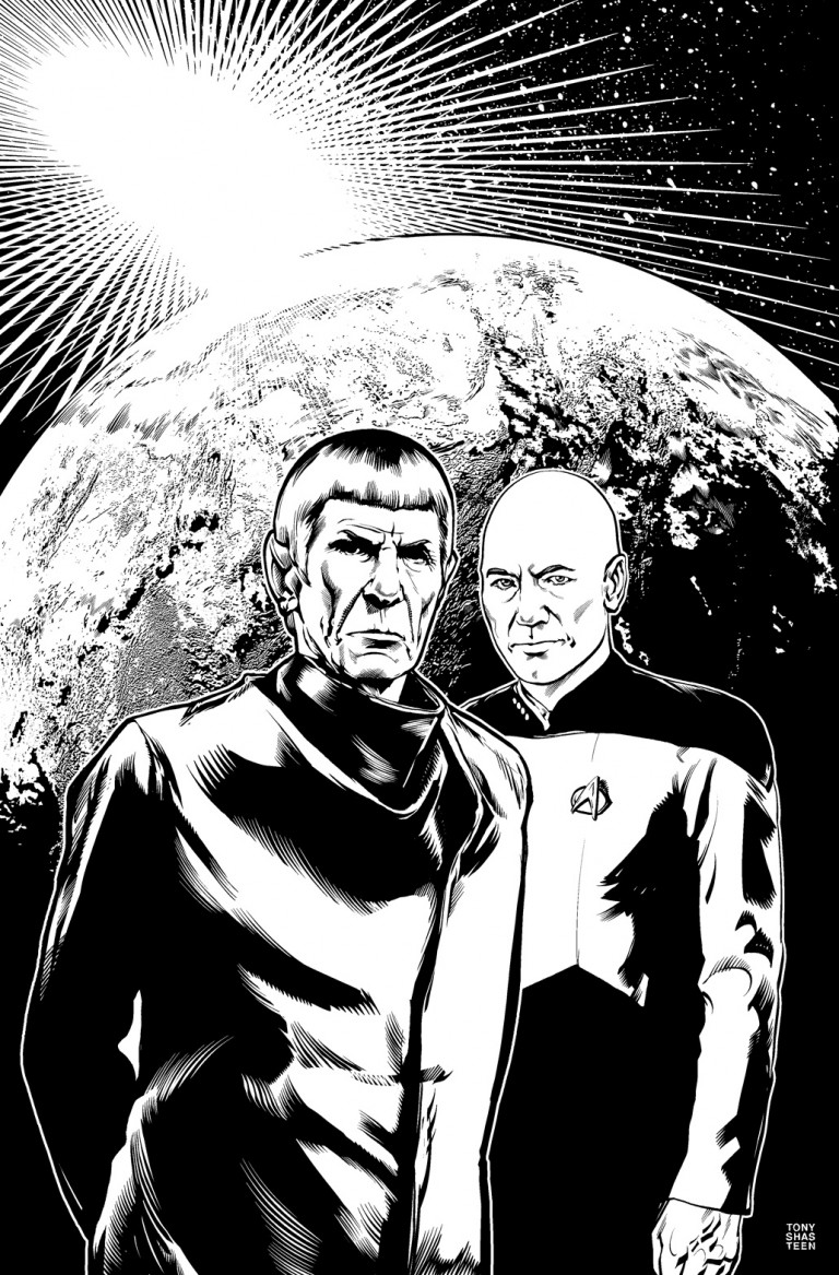 EXCLUSIVE: Spock, Picard and STAR TREK #57 | 13th Dimension, Comics ...