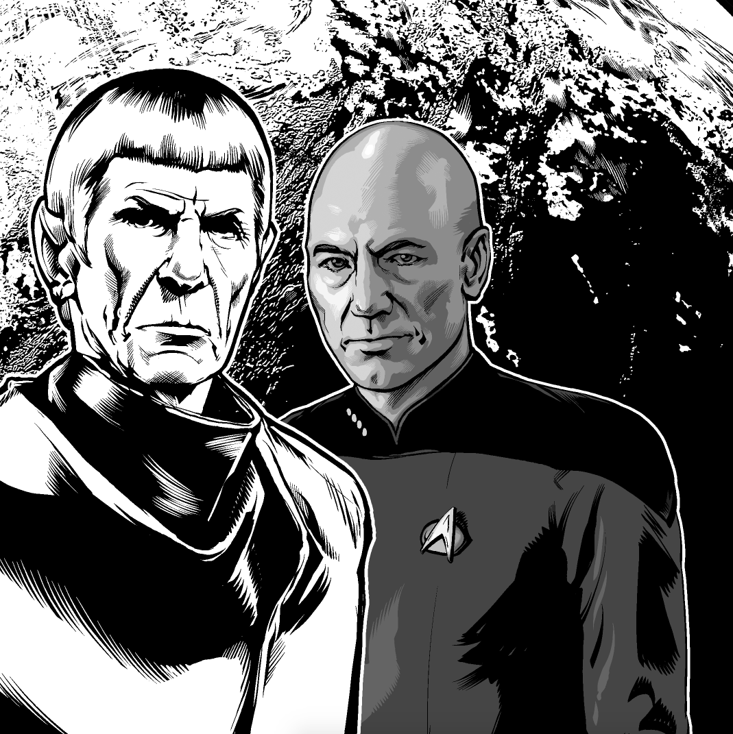 EXCLUSIVE: Spock, Picard and STAR TREK #57 | 13th Dimension, Comics ...