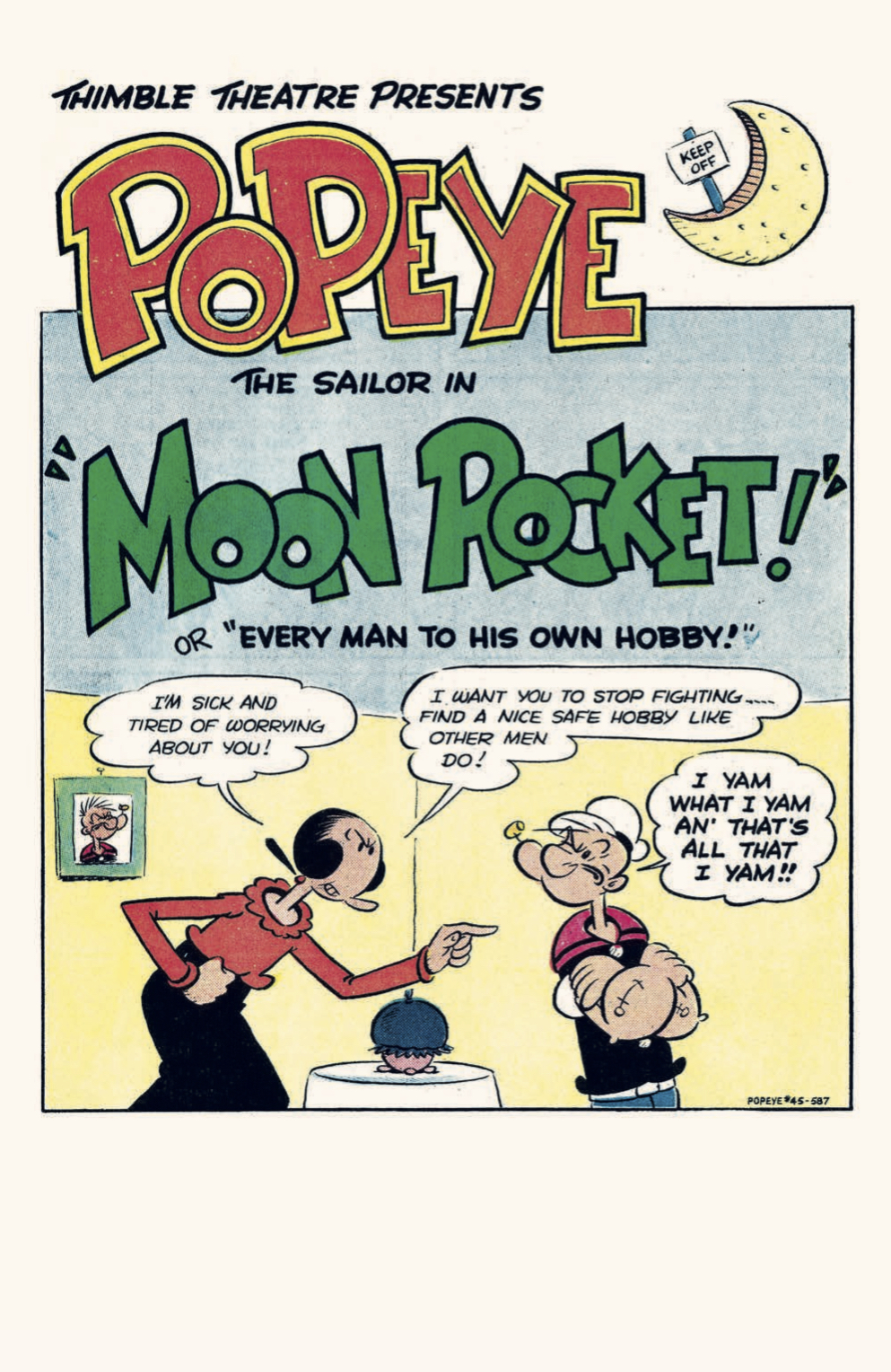 EXCLUSIVE Preview: POPEYE CLASSIC COMICS #45 | 13th Dimension, Comics ...