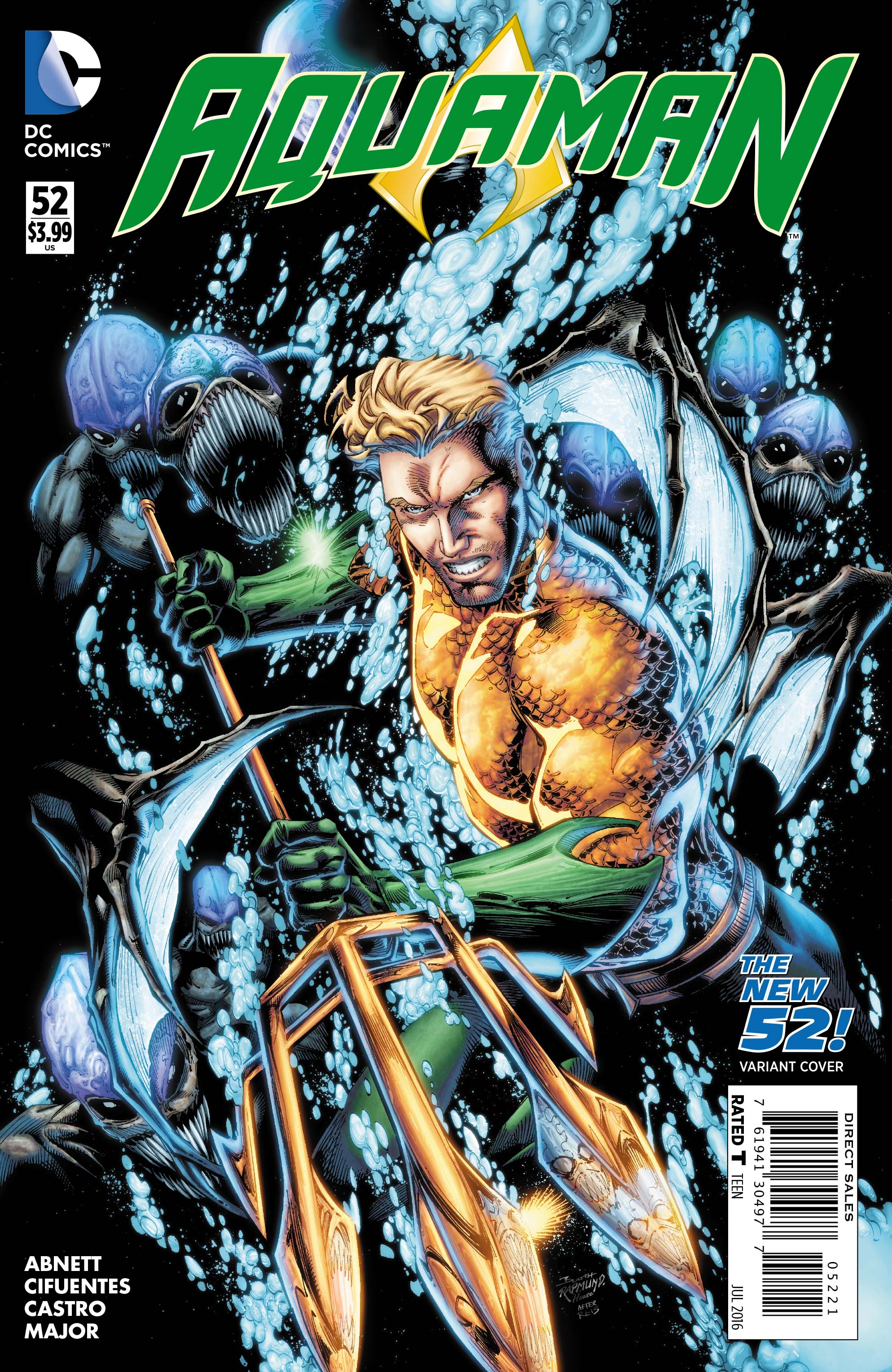 Exclusive Preview Aquaman 52 13th Dimension Comics Creators Culture