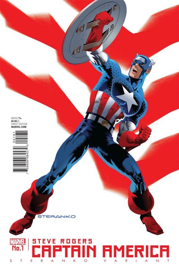 Do you really thbink Marvel would have tons of heroic Cap variants, from the likes of Jim Steranko if they meant this Hydra business to stick? No. Cap will still be Cap in the end.