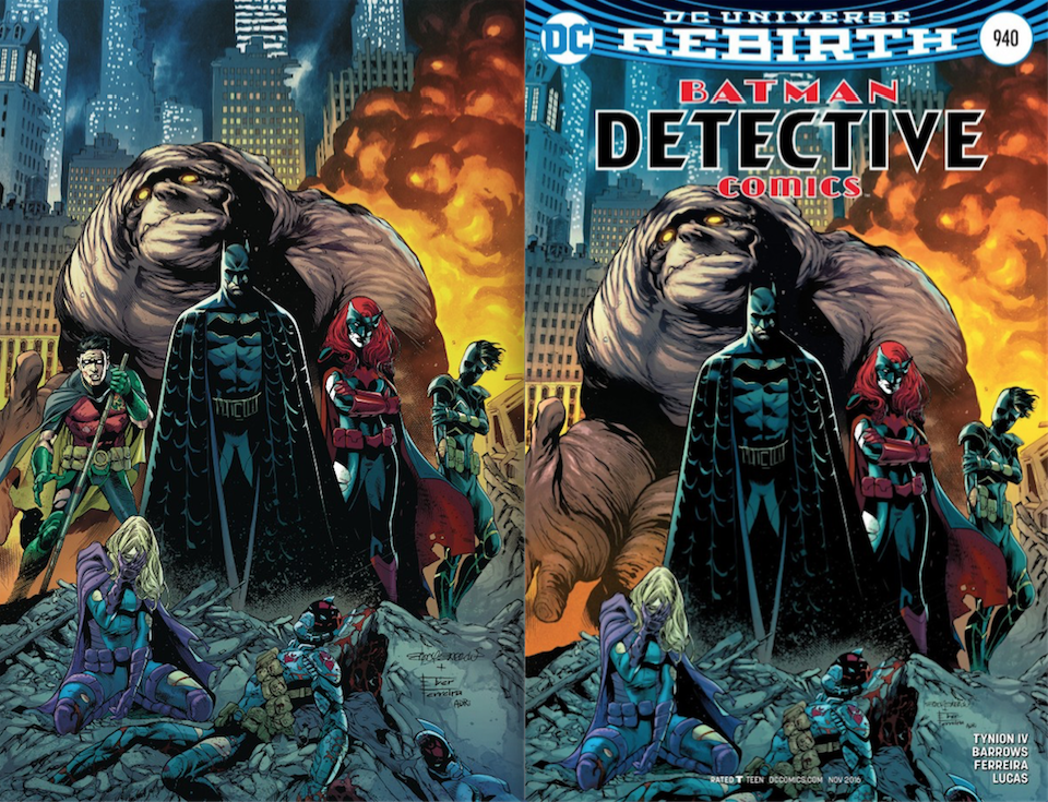 Compare the rendering on the left with the one on the right. Where's Tim? In that suit...?