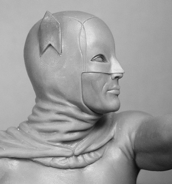 Batman head detail