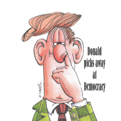 DON MARTIN Skewers DONALD TRUMP From Beyond the Grave