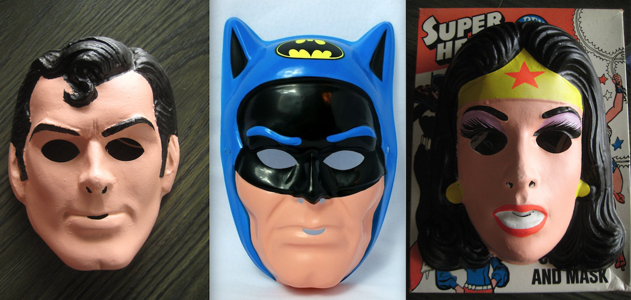 A selection of Ben Cooper masks found on the web.
