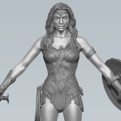 FIRST LOOK: NJ Croce’s WONDER WOMAN Figure Coming in 2017