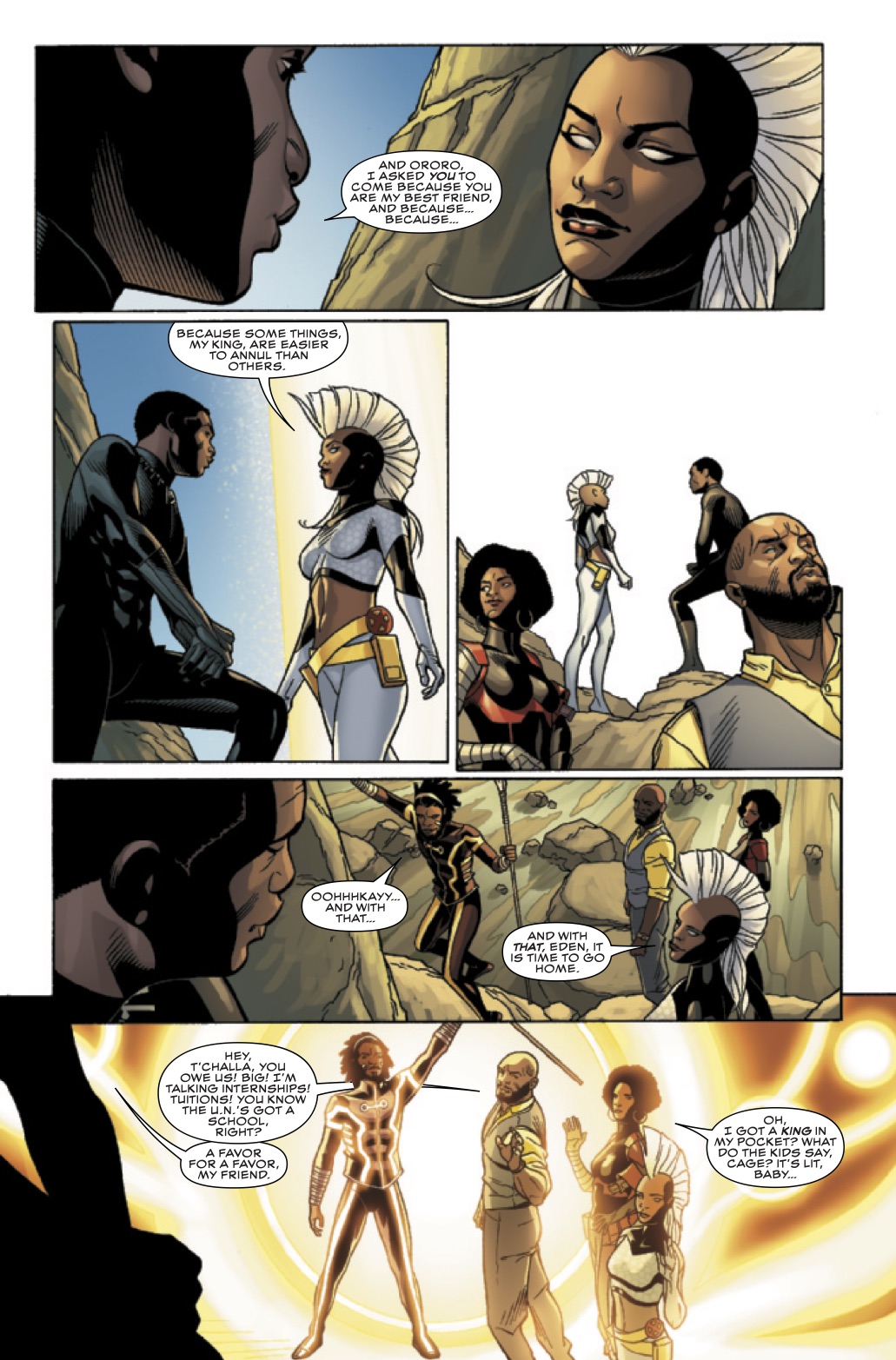 EXCLUSIVE Preview: BLACK PANTHER #8 | 13th Dimension, Comics, Creators ...