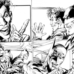 13 DAYS OF THE NEAL ADAMS GALLERY: Batman, the Joker and a Ghostly Friend