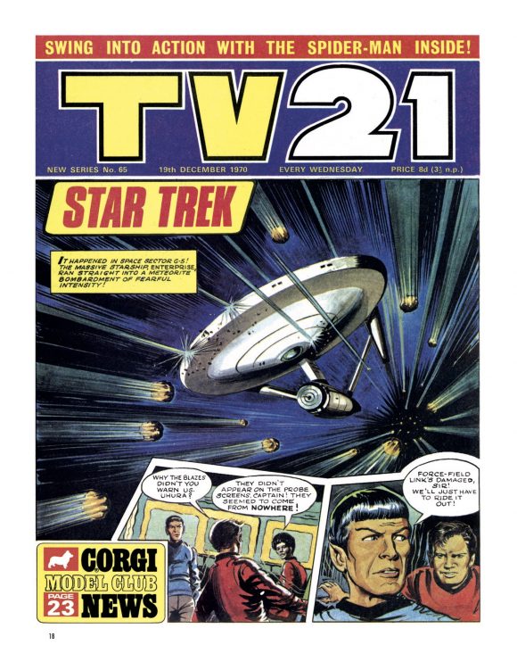 star trek the classic uk comics volume 1