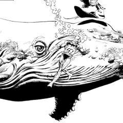 13 DAYS OF THE NEAL ADAMS GALLERY: Batman, Aquaman … and A HUGE WHALE!