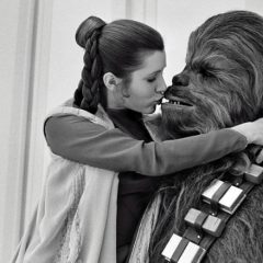 CHEWBACCA Actor Peter Mayhew’s Tribute to Carrie Fisher