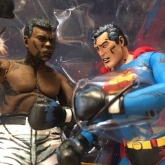 SUPERMAN VS. MUHAMMAD ALI Action Figures Are a Kitschy Blast